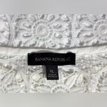 Banana Republic  White Floral Crochet Swim Cover-Up Photo 5