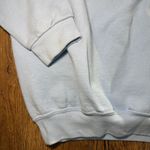 VTG 90s Morning Sun Blue Cardinal Winter Scene Collared Sweatshirt Womens M Size M Photo 2