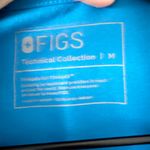 FIGS Tactical Collection Scrub Top in Teal Blue Size M Photo 2