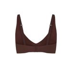 SKIMS Naked Plunge Bralette Wireless Bra in Cocoa Photo 3