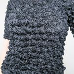 Vintage 90s Black Bubble Popcorn Shirt Size M Photo 4