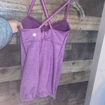 Lululemon Bulerias in Heathered Regal Plum/Dewberry Drawstring Waist Tank Photo 6