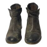 Diba True Dibia True West Distressed Leather Western Booties 7.5 Photo 3