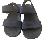 Megnya Adjustable Straps Black Comfortable Casual Beach Sporty Womens Sandals 6 Black Photo 1