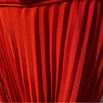 ASOS  Design women’s black Elegant Red Pleated cami Dress size 16 Photo 4