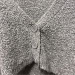 Wild Fable Blue Fuzzy Cropped Cardigan Sweater Photo 4