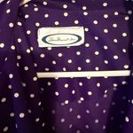 Purple and White Polka Dot Blazer Jacket Size undefined Photo 1