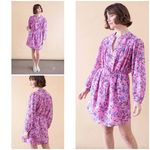 💕XIRINA💕 Bellamy Henley Mini Dress ~ Sweet Vines Medium M NWT Pink Photo 1