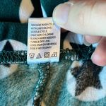 Star Patterned Polyester Womens Pajama Pants Black Size M Photo 3