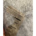 Alexander Wang T Long Sleeve Asymmetrical Sweater Women Size Medium Gray Light Photo 5