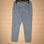 SheIn Distressed Light Blue Women's Jeans Photo 1