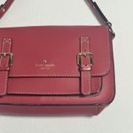 Kate Spade Essex Saddle Scout Red Leather Crossbody Purse Bag 100% Cow Leather Photo 1