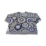 Vera Bradley  Woman's‎ L French Terry Crewneck Sweatshirt Tranquil Medallion Photo 4
