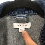 Topshop Dark Blue Jean Jacket Photo 3