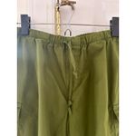 Pilcro Anthropologie Olive Green Drawstring Baggy Cargo Pants Size XS Photo 1