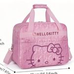 Hello Kitty  Luggage Bag, Large Capacity Zipper Travel Bag, Women's Waterproof Photo 1