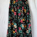 VTG Cristin Stevens size medium black hibiscus skirt Photo 6