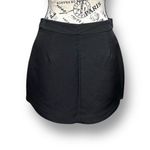 English Factory Anthropologie M Black Lace Up Skort Mini Preppy Whimsigoth Chic Photo 4
