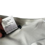 Tadashi Shoji  Silver Metallic One Shoulder Dress Photo 7