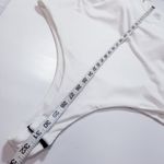 Klassy Network White Bramisuit One Piece Racer Back Backless Bodysuit Size undefined Photo 7