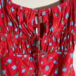 J.Crew NWT Ruched Cutout One Piece Swimsuit Brushed Daisy Print Photo 3