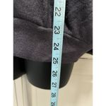 Torrid  Dark Grey Sparkle Long Gathered‎ Sleeve Sweater Size 0 Band Hem Photo 2