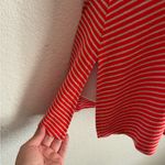 Puella Orange Striped Turtleneck Swing Top Sleeveless Tunic S Size M Photo 5