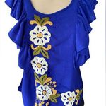 NWOT Sleeveles Blouse Hand Made by the Native people in Oaxaca, Mexico. Size S Photo 0