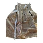 Eliza J  Metallic Cocktail Dress Sleeveless Gold Mixed Media Fairy Photoshoot 2 Photo 9