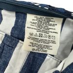 Anthropologie Anthro Cartonnier Lace Overlay Dressy Casual Shorts Striped Lining Navy Blue 2 Photo 8