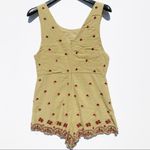 Free People Embroidered Romper Shorts Photo 4