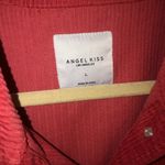 Angel Kisses Los Angeles Red Corduroy Jacket Size L Photo 2