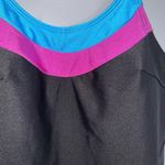 Vintage 80’s Sea Stars Black Swimsuit Dress Padded Beach Pool Summer Vacay 14 Photo 3