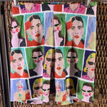 ZARA  + Natacha Paschal Art Spandex Shorts Size M Photo 0