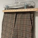 ZARA  Academia Plaid Trousers Pants Size XS Photo 2