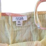 a.n.a . A new approach striped spaghetti straps XXL pastel colors Photo 2