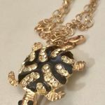 ✨FINAL PRICE✨Rhinestone Enamel Gold Turtle Pendant Photo 7
