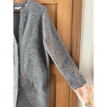 Vince Wool/ Alpaca Blend Textured Soft Sculpted Car Coat Heather Gray size Small Photo 4