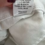 Pistola High Waist Distresssed White Mini Denim Shorts Sz 24 Photo 3