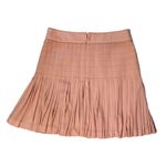 J. Crew A9988 Pleated Lattice Chiffon Lined Skirt Pink Feminine Cottagecore sz 2 Photo 3