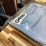 Veronica Beard  Adler Sweater XS 100% Merino Wool Blue Mixed Media Striped Photo 7