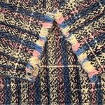 IRO  Frankie Blue, Pink, Black & Cream Tweed Blazer Jacket US XS Photo 5