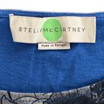 Stella McCartney Blue Short Sleeve Graphic Tee Photo 5