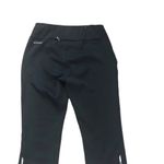 Columbia Omni-Wick Running Cropped Pant Sz XS Black Reflectors Back Zipper Photo 1