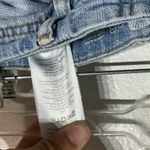 Pilcro  Blue Wide Leg Cropped Boyfriend Raw Hem Jeans Sz 28 Photo 6