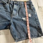 Pretty Little Thing  Vintage Wash Distressed Longline Shorts Size 6 NWT Photo 10