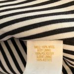 Kate Spade : Black Winter Wool (95%) Trench Coat- Gold Tone Accents Photo 2