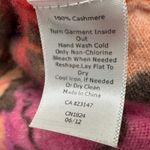 Talbots Women Cashmere Cardigan Floral Print L Maximalist Retro Eclectic Cbic Photo 3