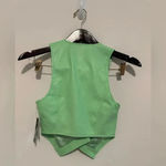 Revolve  AFRM Lilet Top Vest in Key Lime‎ Sz XXS Photo 4