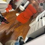 Orange mini dress Size XS Photo 0